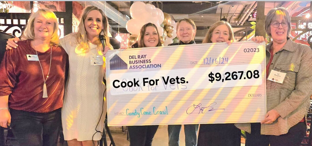 Spreading Holiday Cheer: Cook For Vets Honored at Del Ray Business Association’s  Annual Holiday Luncheon